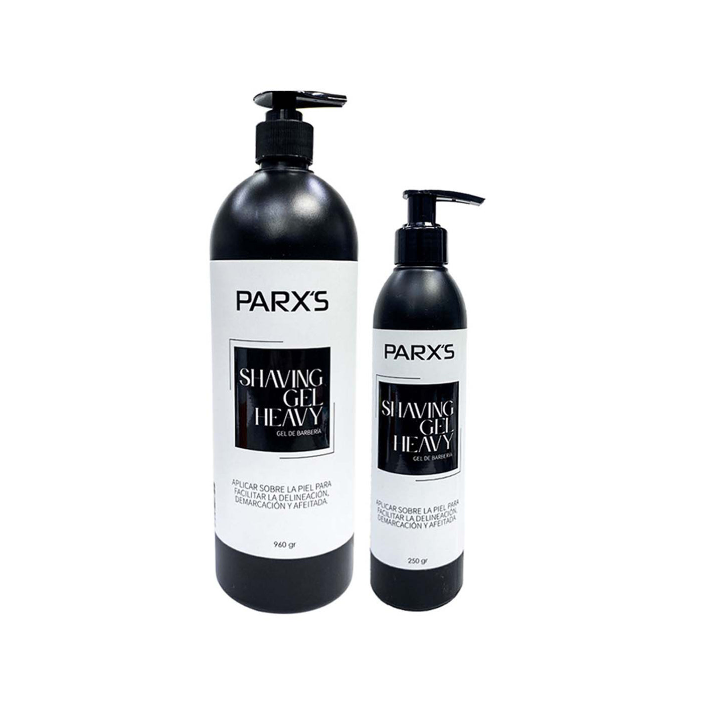 Combo Gel De Afeitar Parx´s Heavy Transparente