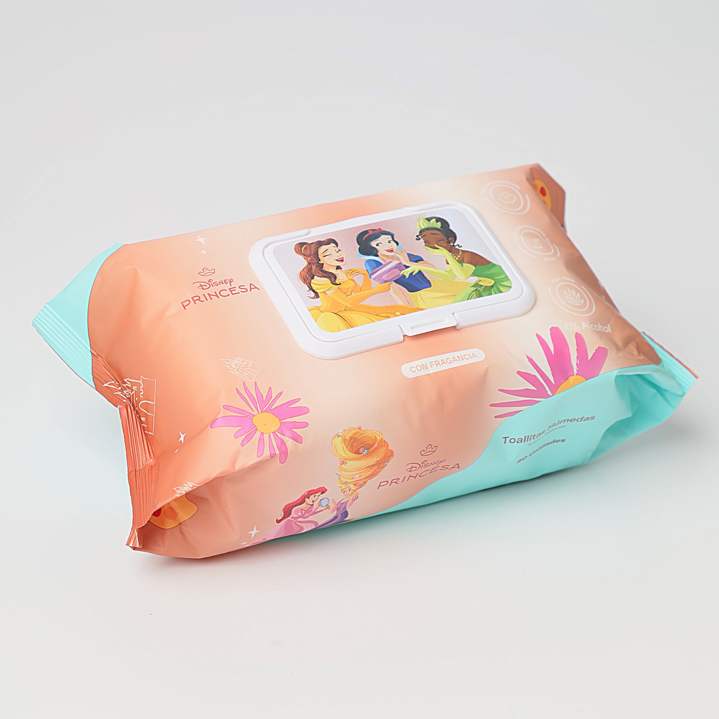 Pack x 6 Pañitos Húmedos Disney Cosmos Princesas Niña